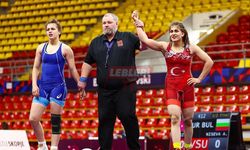 Özdenur Özmez Avrupa Güreş Şampiyonasında Yarı Finalde
