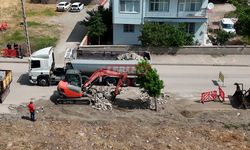 Sungurlu’da Bozuk Yol Ve Kaldırımlar Onarılıyor