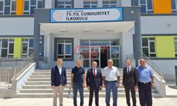 Milli Eğitim Müdürü Çağlar Osmancık 75. Yıl İlkokulu'nu İnceledi