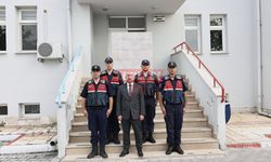 Vali Çalgan’dan Hamdiköy Jandarmaya Ziyaret