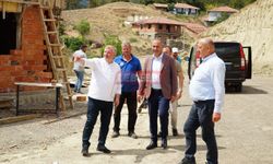 Başkan Gelgör ve MHP İl Başkanı Çıplak, İlçedeki Yatırımları İnceledi