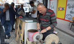 Bıçak Bileme Tezgahlarında Yoğunluk Yaşanıyor