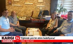 Kargı’da Eğitimde Yeni Bir Atılım Hedefleniyor