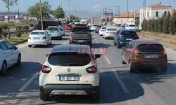 İskilip Kavşağı Yakınlarında Trafik Kontrollü Sağlanıyor