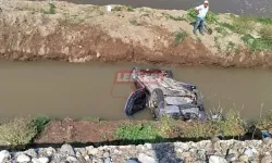 Osmancık’ta Otomobil Sulama Kanalına Uçtu: Biri Bebek 3 Yaralı