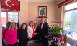 CHP'lİ Tahtasiz'dan Gülay Acılıoğlu'na Hayırlı Olsun Ziyareti