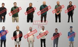Kırmızı Bültenle Aranan 11, Ulusal Seviyede Aranan 1 kişi Yakalanarak Türkiye'ye Getirildi