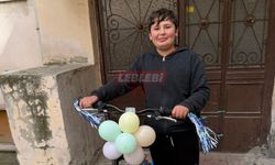 Kendilerine Bisiklet Çıkmayıp Gözyaşlarına Boğulan Hülya Ve Emin Aydın’ı Milletvekili Yusuf Ahlatcı Sevindirdi
