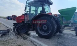 Çorum'da Traktörle Otomobilin Çarpışması Sonucu Aynı Aileden 5 Kişi Yaralandı
