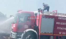 Aşdağul‘daki Anız Yangınına İtfaiye Müdahale Etti