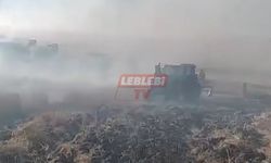 Yekbas’ta Çiftçinin Emeği Küle Döndü