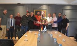 Kaymakam Duman, Voleybolcuları Kabul Etti