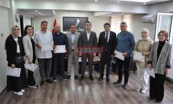 Kaymakam Konak’tan 7 Eğitimciye Başarı Belgesi