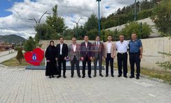 Başkan Ünlü, İlçeden Ayrılan Kaymakam Yüce ve Cumhuriyet Savcılarını Uğurladı