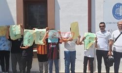 Çocuklar Akıl Oyunları Oynayıp Ebru Eğitimi Aldı
