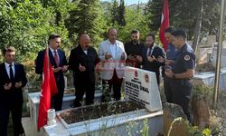 Ortaköy’de Şehit Kabirleri Ziyaret Edildi