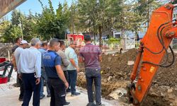 Bayat Belediyesi Beyazıt Caddesi’nde Yağmur Suyu Hattı Döşedi