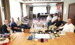 Alaca Kaymakamı Dinçer, Başkan Arslan’ı Ziyaret Etti