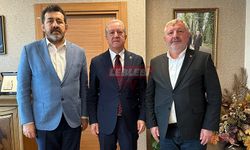 Başkan Gelgör, MHP Yerel Yönetimler Sorumlusu Sadir Durmaz’ı Ziyaret Etti