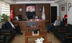 Başkan Cebeci’den Taş’a Hayırlı Olsun Ziyareti