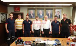 Kahraman İtfaiyecilere Teşekkür Belgesi