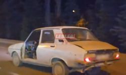Sürücü Serinlemek İçin Kapıyı Söktü