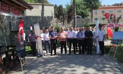 Oğuzlar'da 15 Temmuz Resim Sergisi Açıldı