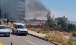 Boş Arsa Alev Alev Yandı