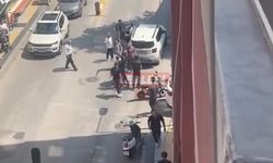 Sürücülerin Kavgasını Vatandaşlar ve Esnaf Ayırdı