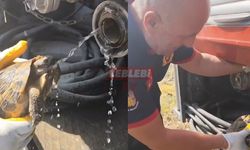 Yanmaktan Son Anda İtfaiye Kurtardı