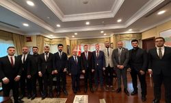 Çorum GİAD Heyetinden Bakü Büyükelçisi Birol Akgün’e Ziyaret