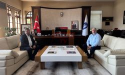 Başkan Toydemir ve Başkan Aşgın Laçin’i Görüştü