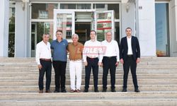 Başkan Arslan Kaman Kaymakamı Engin Tok’u Ziyaret Etti