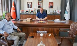 Başkan Gelgör, Bilecek Yenipazar Belediye Başkanı İlhan Özden’i Kabul Etti