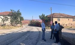 Kaymakam Köksal, Tamamlanan Yol Yapım Çalışmalarını Yerinde İnceledi