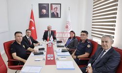 Çorum’daki Asayiş Konuları Değerlendirildi