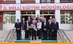 Vali Çalgan, Milli Eğitim Müdürü Çağlar’dan Brifing aldı