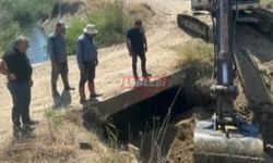 Yıkılan Sulama Kanalı Onarıldı