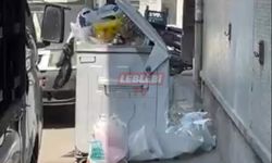 Çöpleri Alınmayan Mahalle Zor Durumda