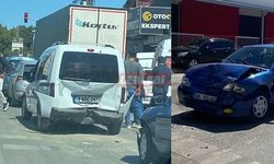 Kavşakta Zincirleme Kaza: 4 Yaralı