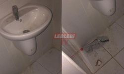 Cami Tuvaletinde İstenmeyen Görüntü