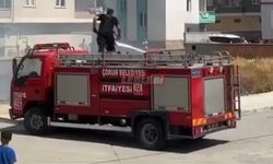Apartmanların Yanında Çıkan Yangın Paniğe Neden Oldu