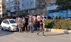 Karşıya Geçmeye Çalışan Yayaya Çarptı!