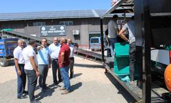 İskilip'te Küspe-Silaj Paketleme Makinesi Hizmete Girdi