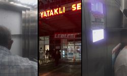 Hastane Asansörü Zemine Çakıldı! Vatandaşlar Ölümden Döndü