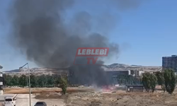 Kent Park Yanında Korkutan Yangın