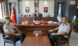 Başkan Gelgör, Göreve Yeni Başlayan Askerlik Şubesi Personelini Ağırladı