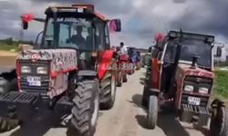 Gelin Almaya Onlarca Traktörle Gittiler