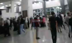 Sağanak Yağışlarda Su Sızdıran Otogar Panik Yarattı