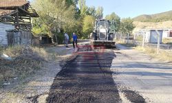 Osmancık Belediyesi Bozuk Yol Bırakmamakta Kararlı